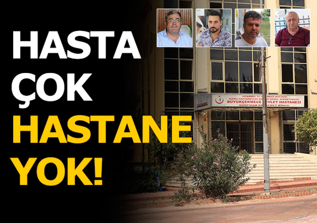 Hasta çok hastane yok