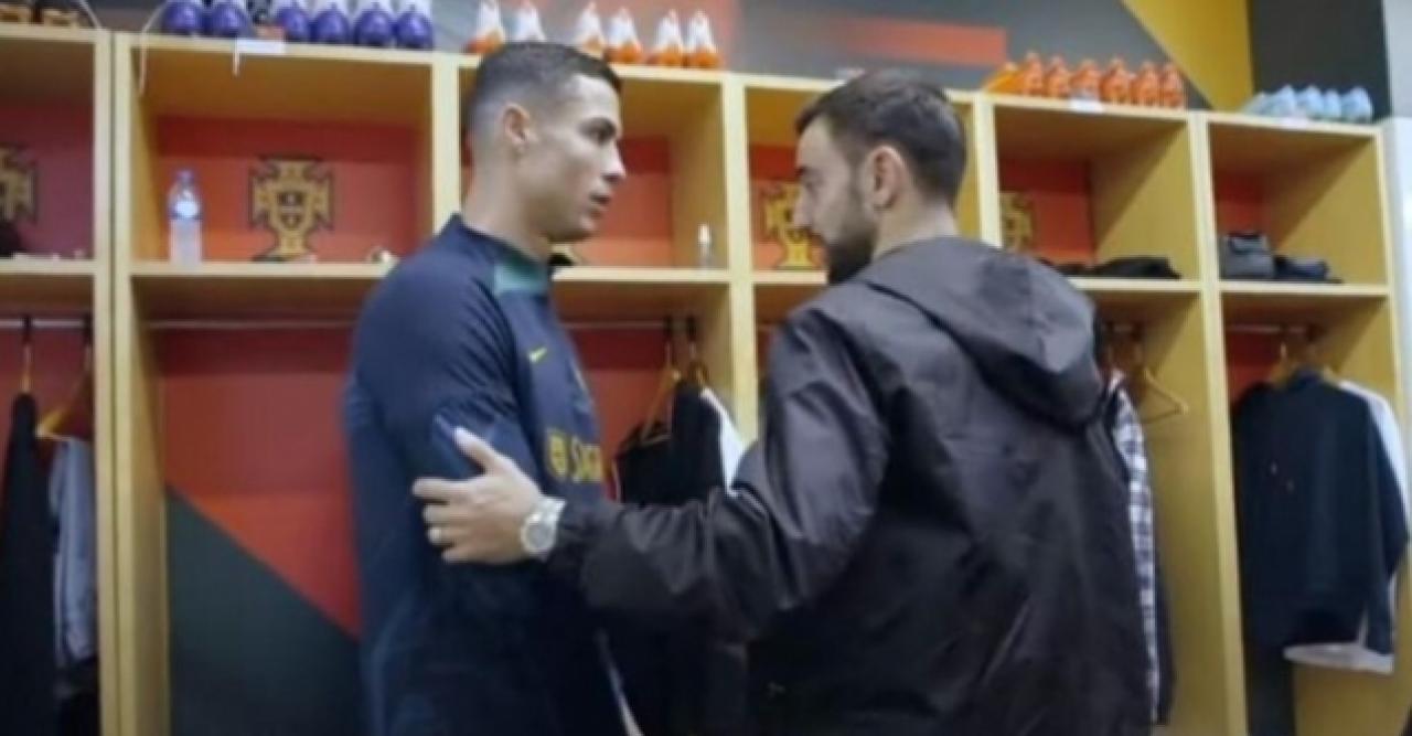 Ronaldo ile Bruno Fernandes arasında soğuk rüzgarlar esiyor