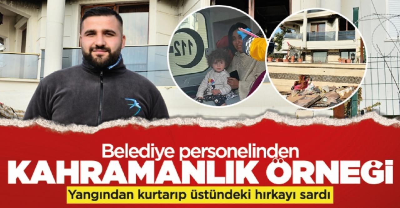 Beylikdüzü Belediye personeli Fırat Boyar'dan kahramanlık örneği