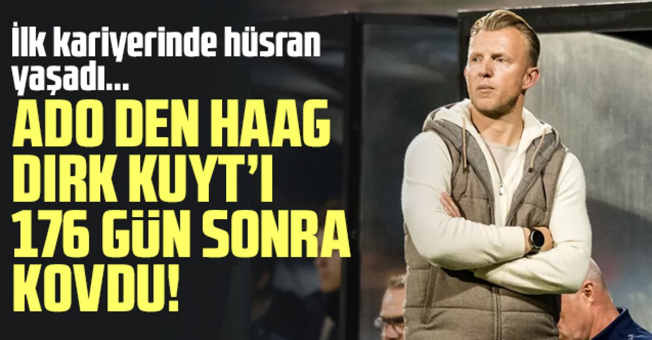 ADO Den Haag, Dirk Kuyt ile yollarını ayırdı