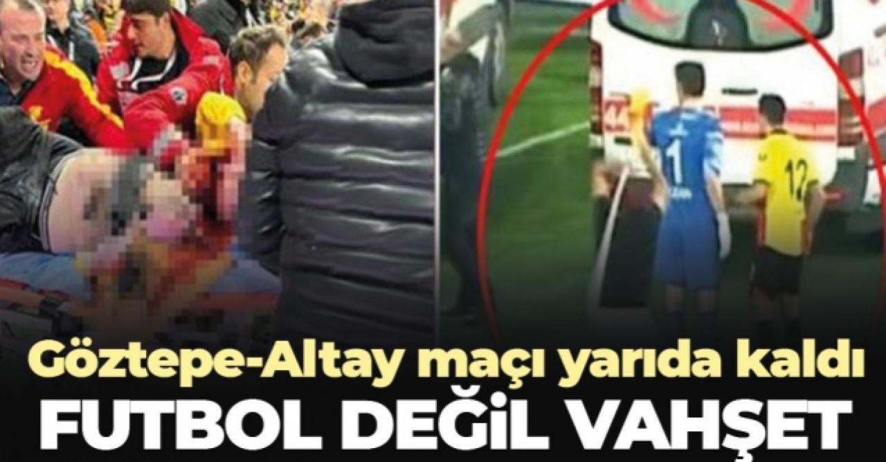 İzmir'de derbi vahşeti