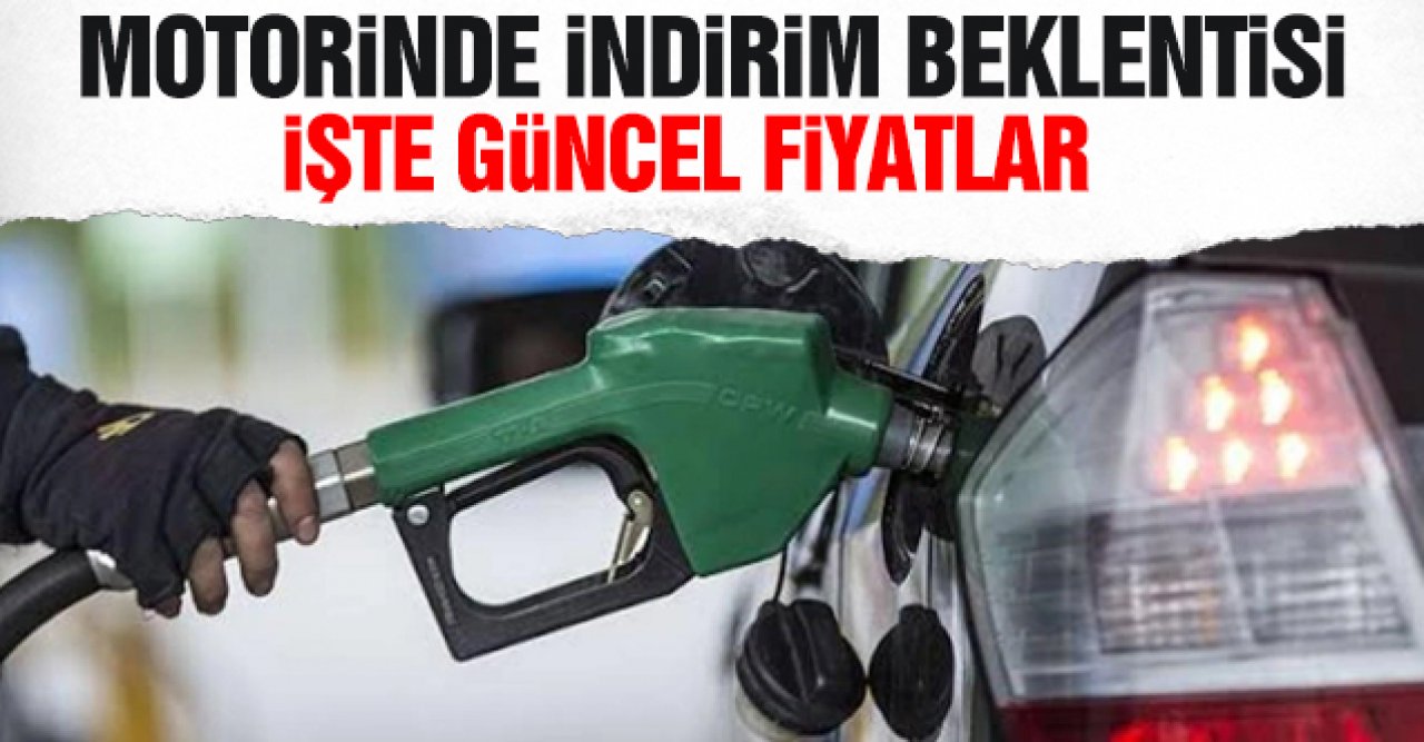 Motorinde 82 kuruşluk indirim beklentisi