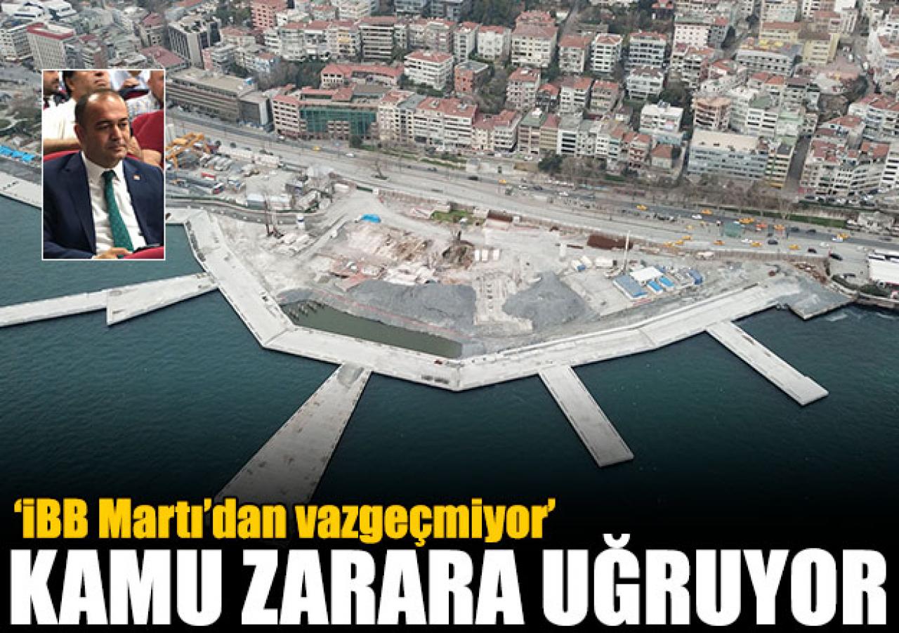 İBB Martı'dan vazgeçmiyor