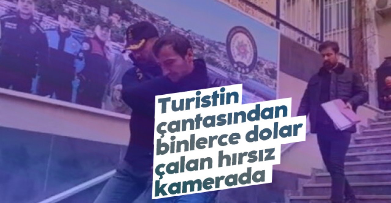 Turistten 3 bin dolar çalan hırsız yakalandı