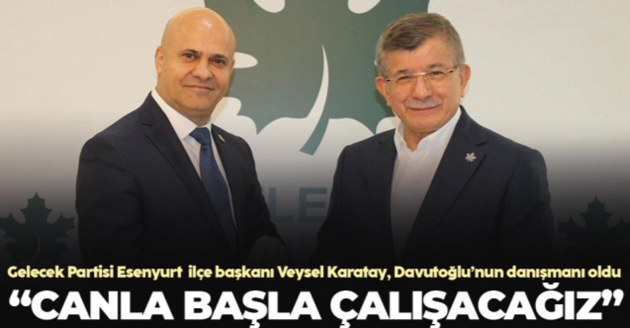 Veysel Karatay, Davutoğlu'nun danışmanı oldu