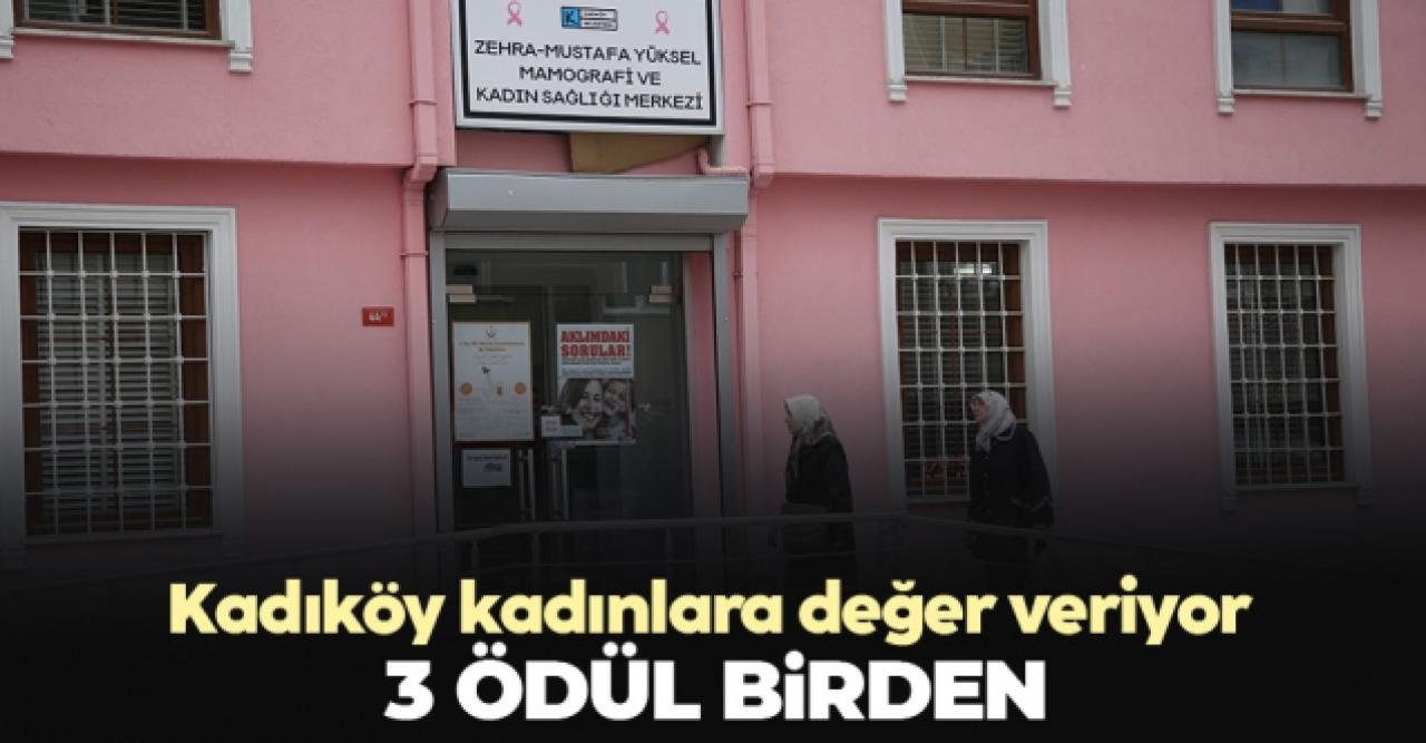 Kadıköy'e 3 ödül birden