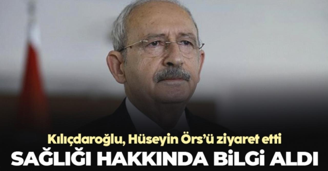 Kılıçdaroğlu, İYİ Partili Hüseyin Örs’ü hastanede ziyaret etti