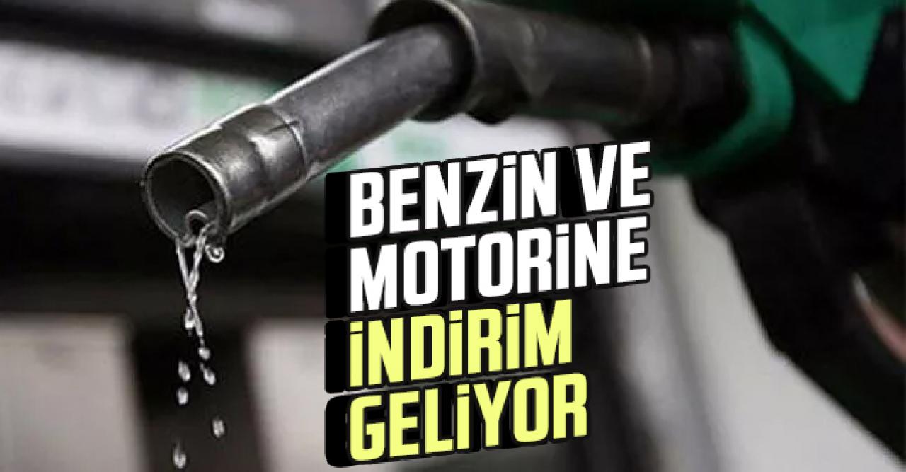 Benzin ve motorine indirim geliyor