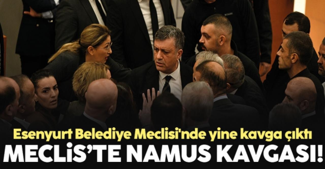 Esenyurt Belediye Meclisi'nde namus kavgası!