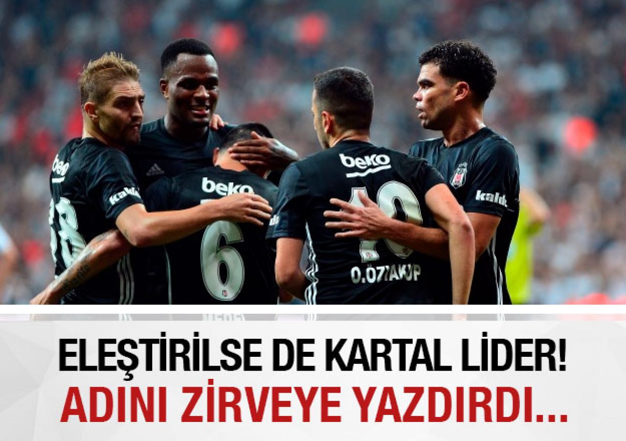 Beşiktaş zirvede!