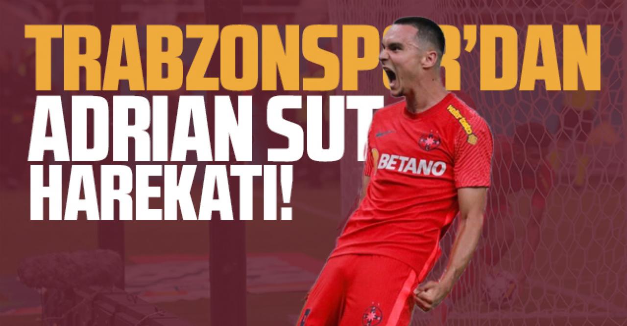 Trabzonspor Adrian Sut'un peşini bırakmıyor!