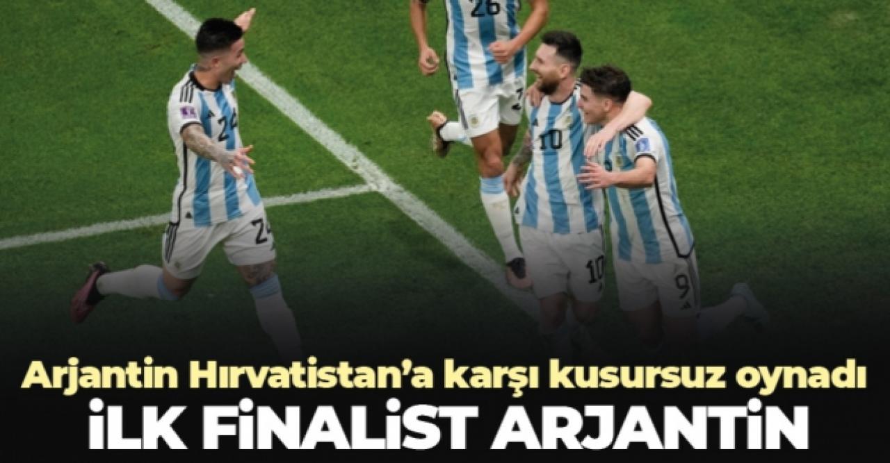 Arjantin kupanın bir sapından tuttu, Messi ve arkadaşları finalde!