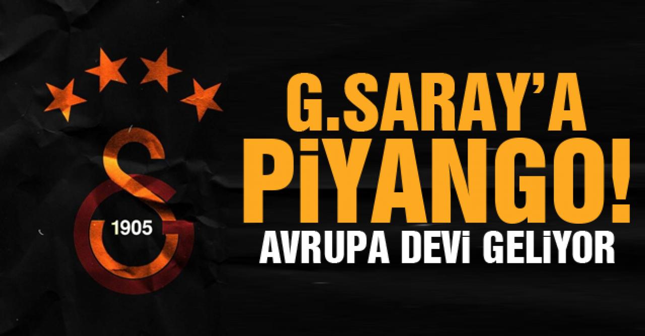 Galatasaray'a piyango! Yıldız isim için Avrupa devi geliyor