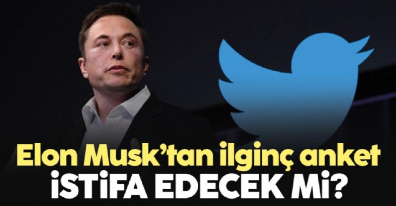 Elon Musk Twitter'da kendi hakkında anket yaptı