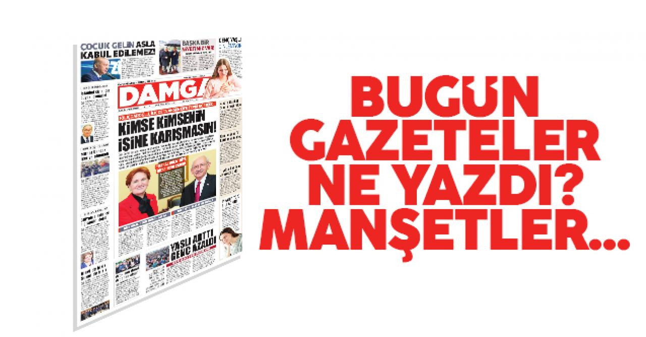 Gazete Keyfi ile GazeteOku! Gazete Manşetleri ve 1. sayfaları 20 Aralık 2022 Salı Gazete Oku