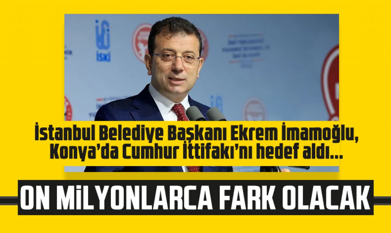 İmamoğlu'ndan yargı kararı açıklaması: "Milletimizin daha şiddetli cevabı, önümüzdeki seçimde onlarla buluşacak"