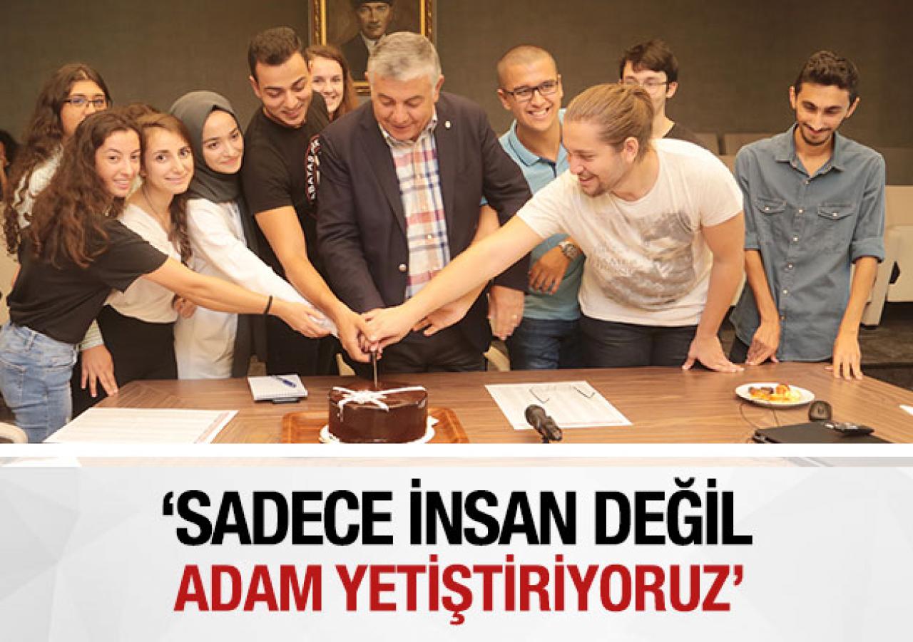 Sarıyer adam yetiştiriyor