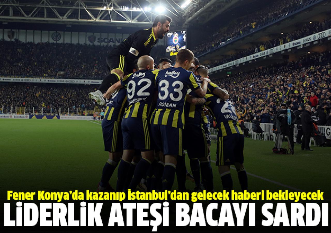 Fenerbahçe liderlik için pusuda!