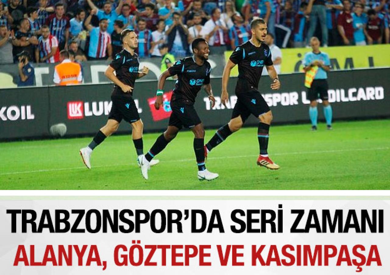 Trabzonspor seri peşinde