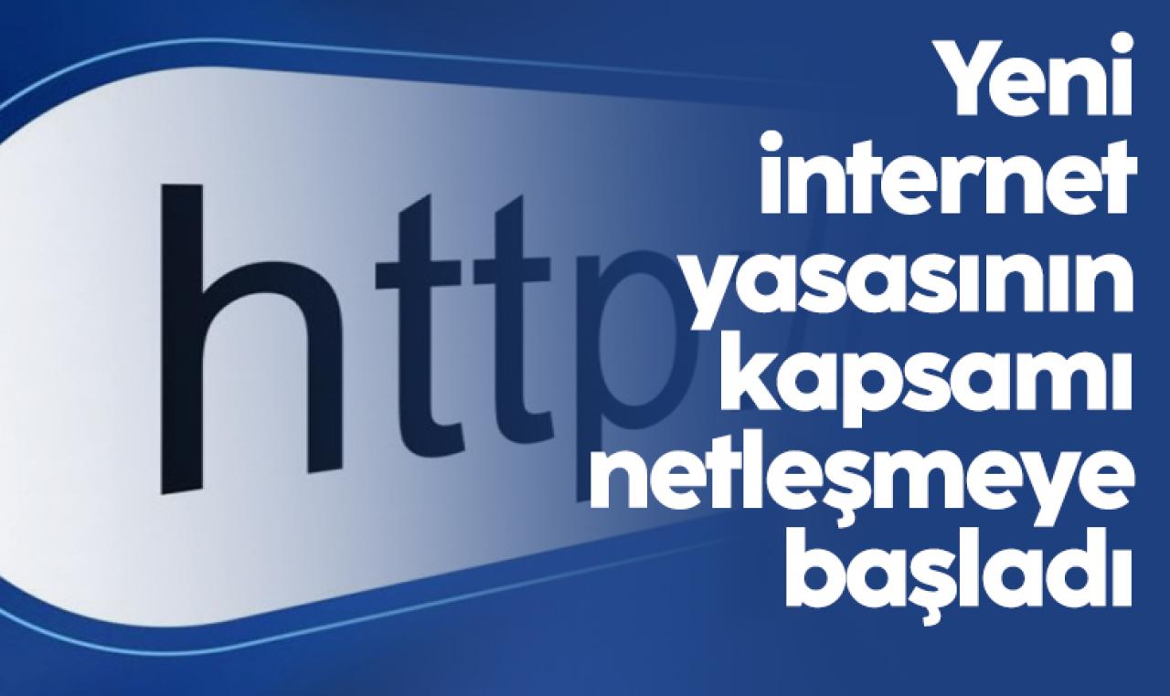 Yeni internet yasası ile ilgili kapsamlar netleşiyor! O kurallar geliyor