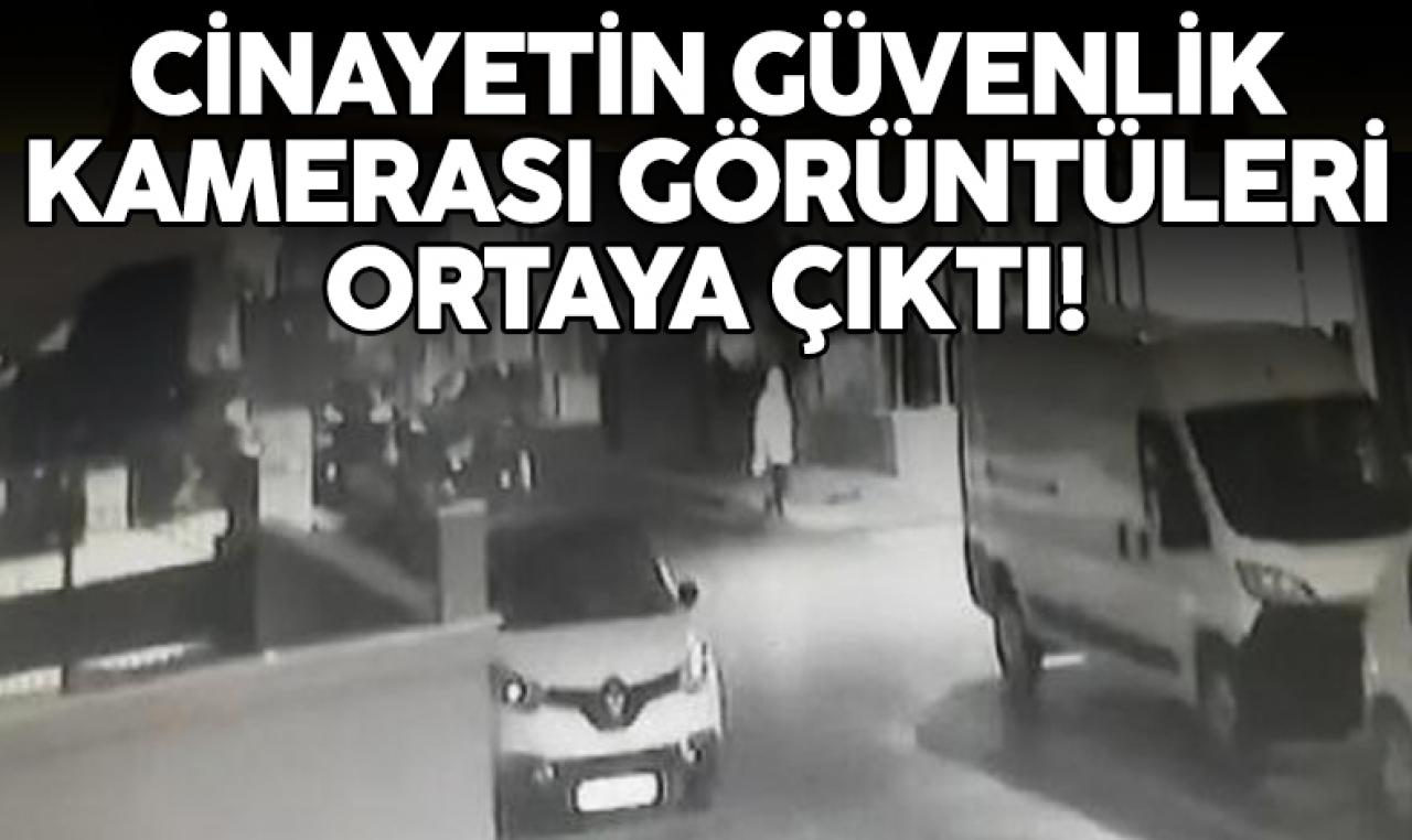 Ümraniye'deki cinayetin güvenlik kamerası görüntüleri ortaya çıktı