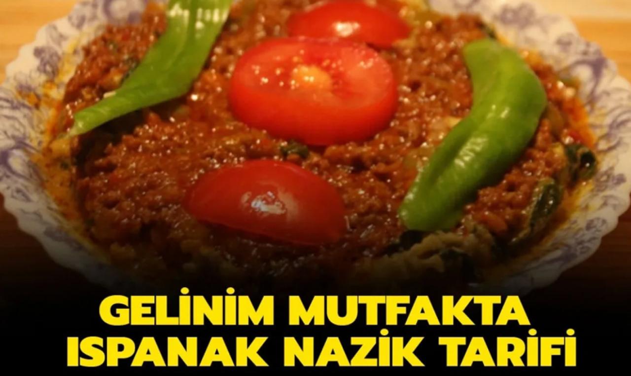 Gelinim Mutfakta Ispanak Nazik nasıl yapılır? Tarifi, malzemeleri ve yapılışı