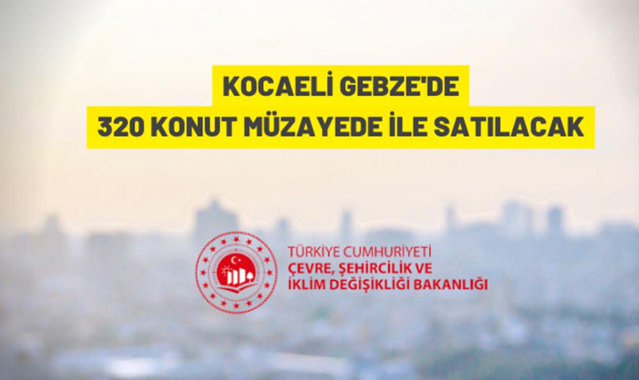 Kocaeli'nin Gebze ilçesinde 320 konut satışa çıktı