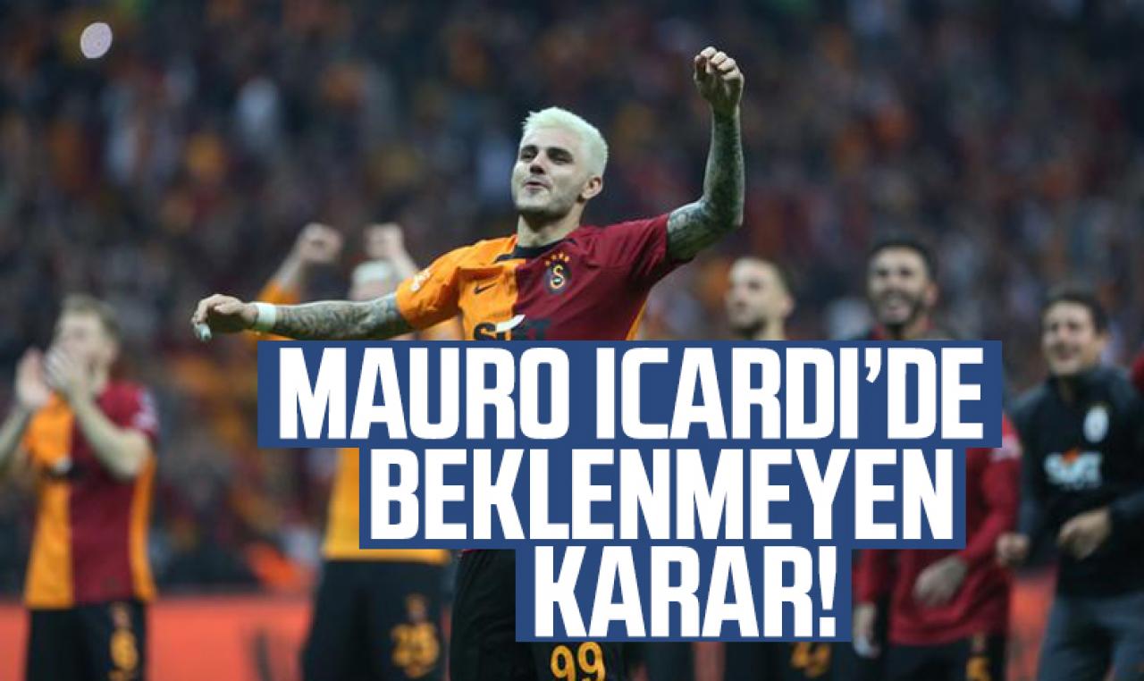 Mauro Icardi için Galatasaray'a kötü haber geldi! PSG'nin kararı...