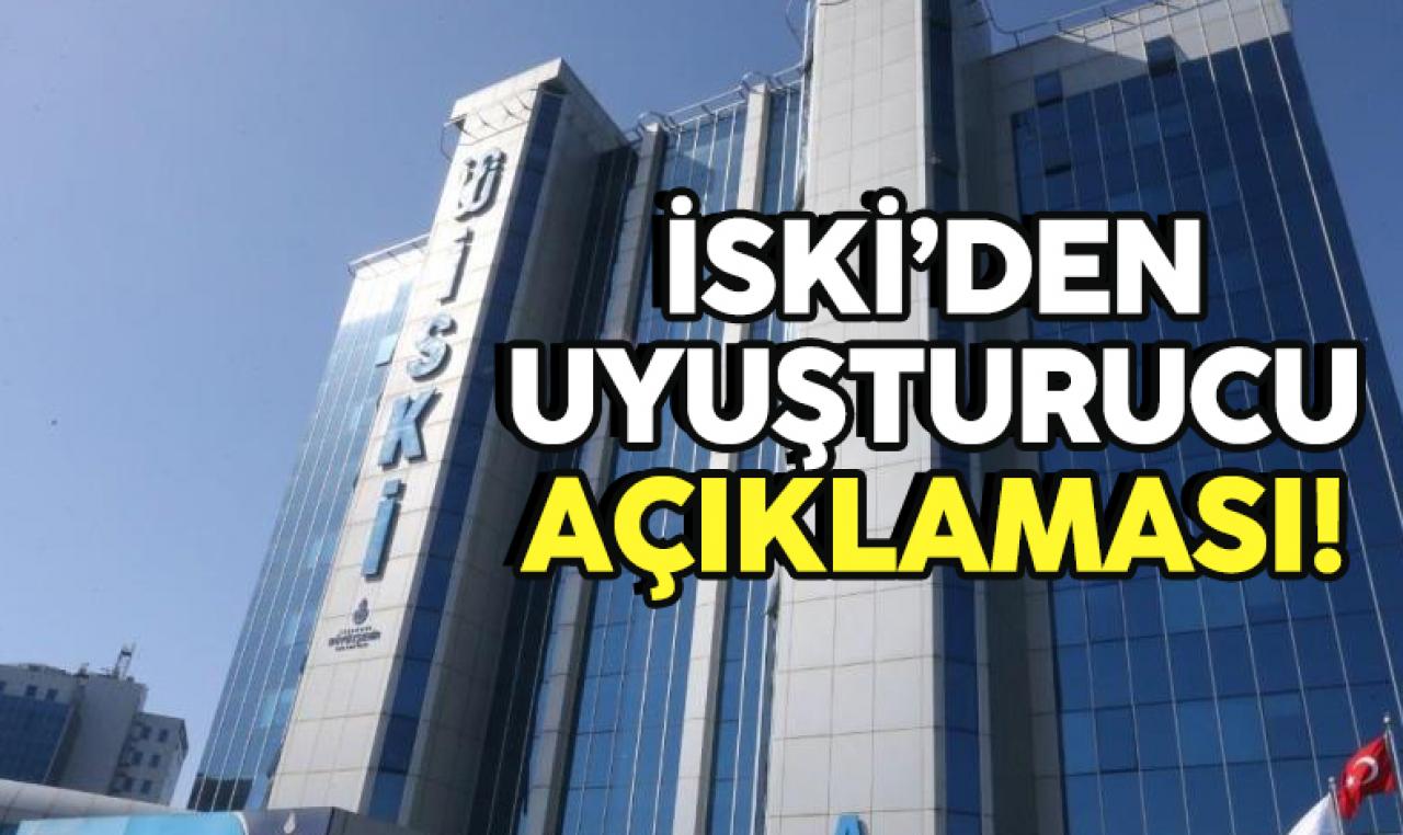 İSKİ'den uyuşturucu açıklaması: O araç ve sürücüsü...