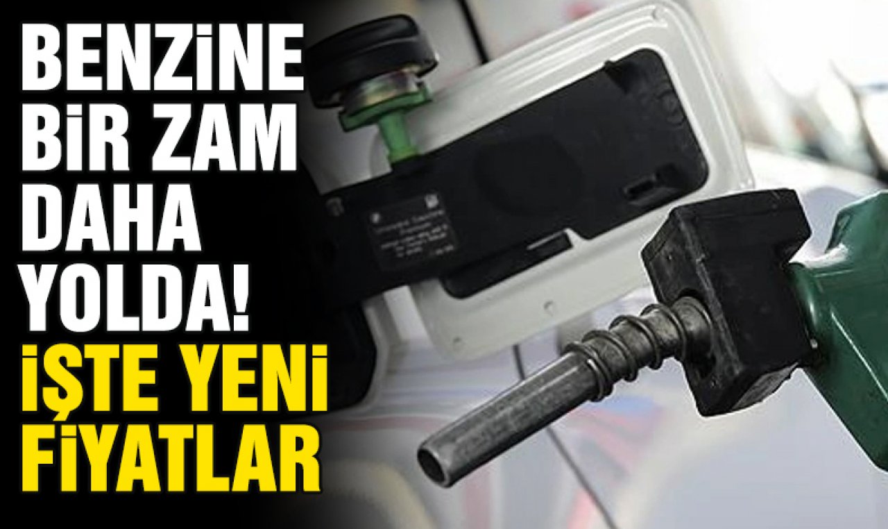 Benzine 1.25 liralık zam!