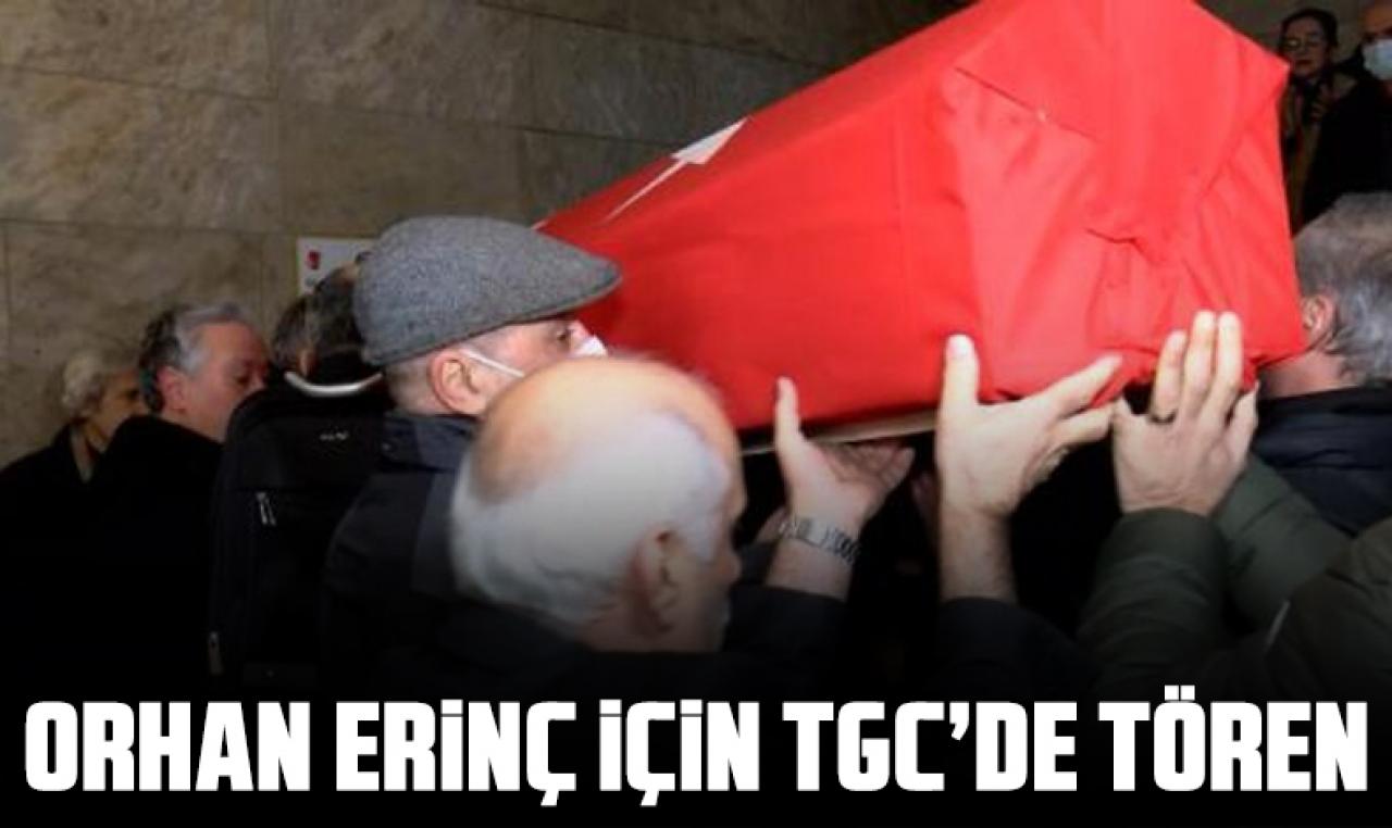 Gazeteci Orhan Erinç için TGC’de tören