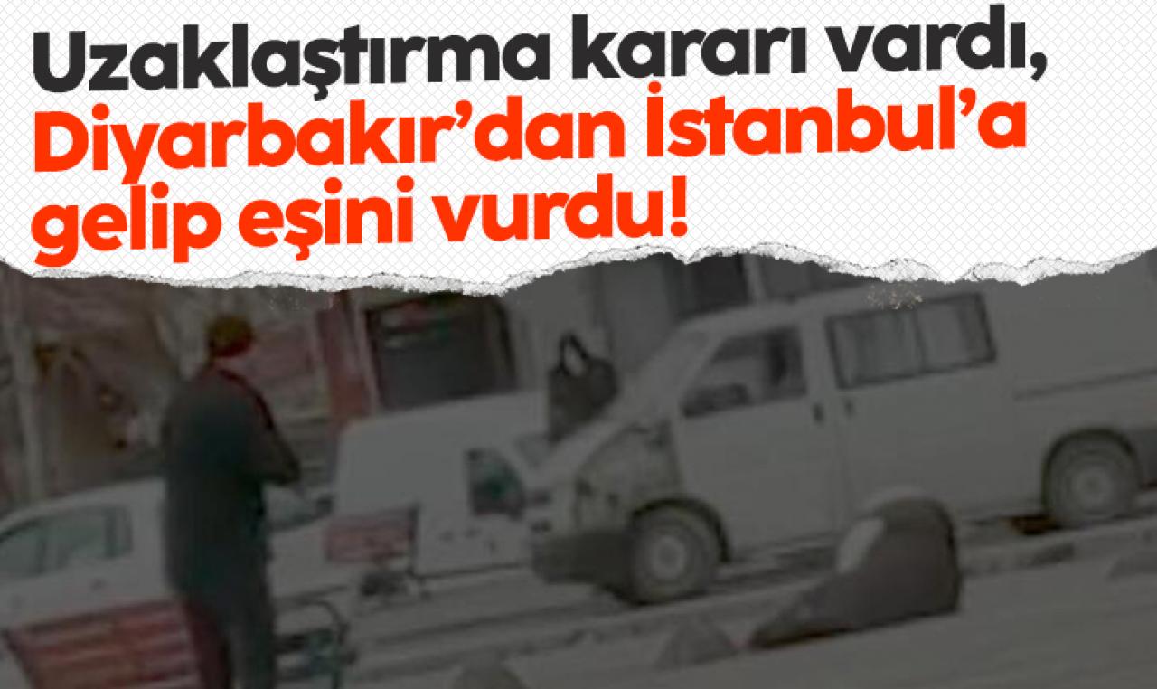 Uzaklaştırma kararı alan eşini 1500 kilometre takip edip vurdu