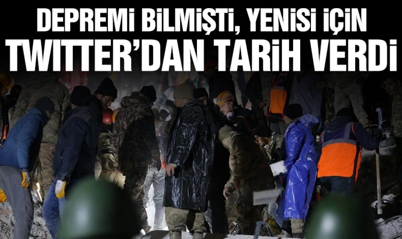 Depremi bilmişti, yenisi için tarih verdi! O günlere dikkat...