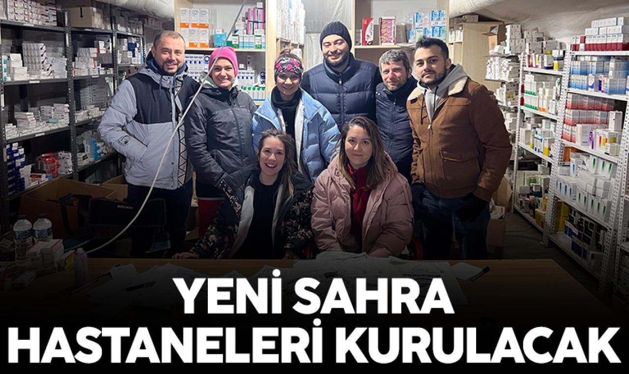 Yeni sahra eczaneleri kurulacak