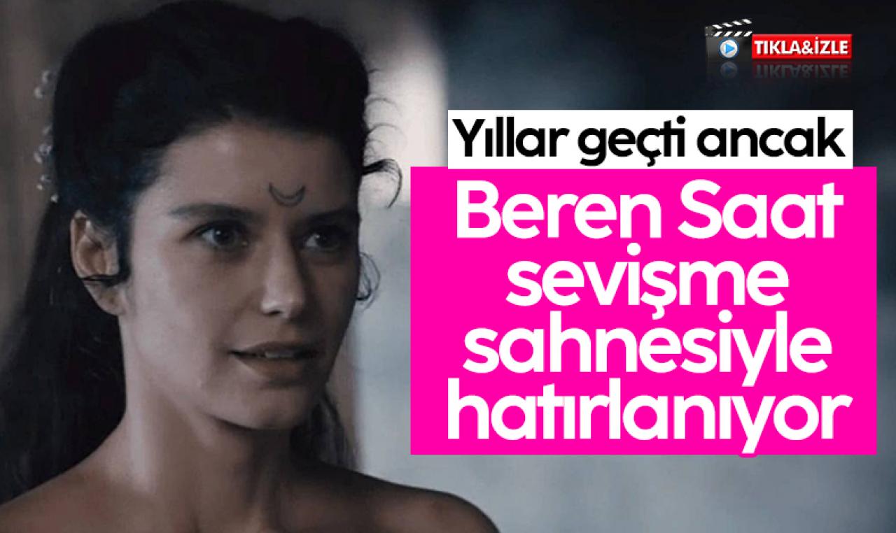 Beren Saat Atiye sevişme sahnesi videosu izle! Ateşli sahne çok konuşuldu