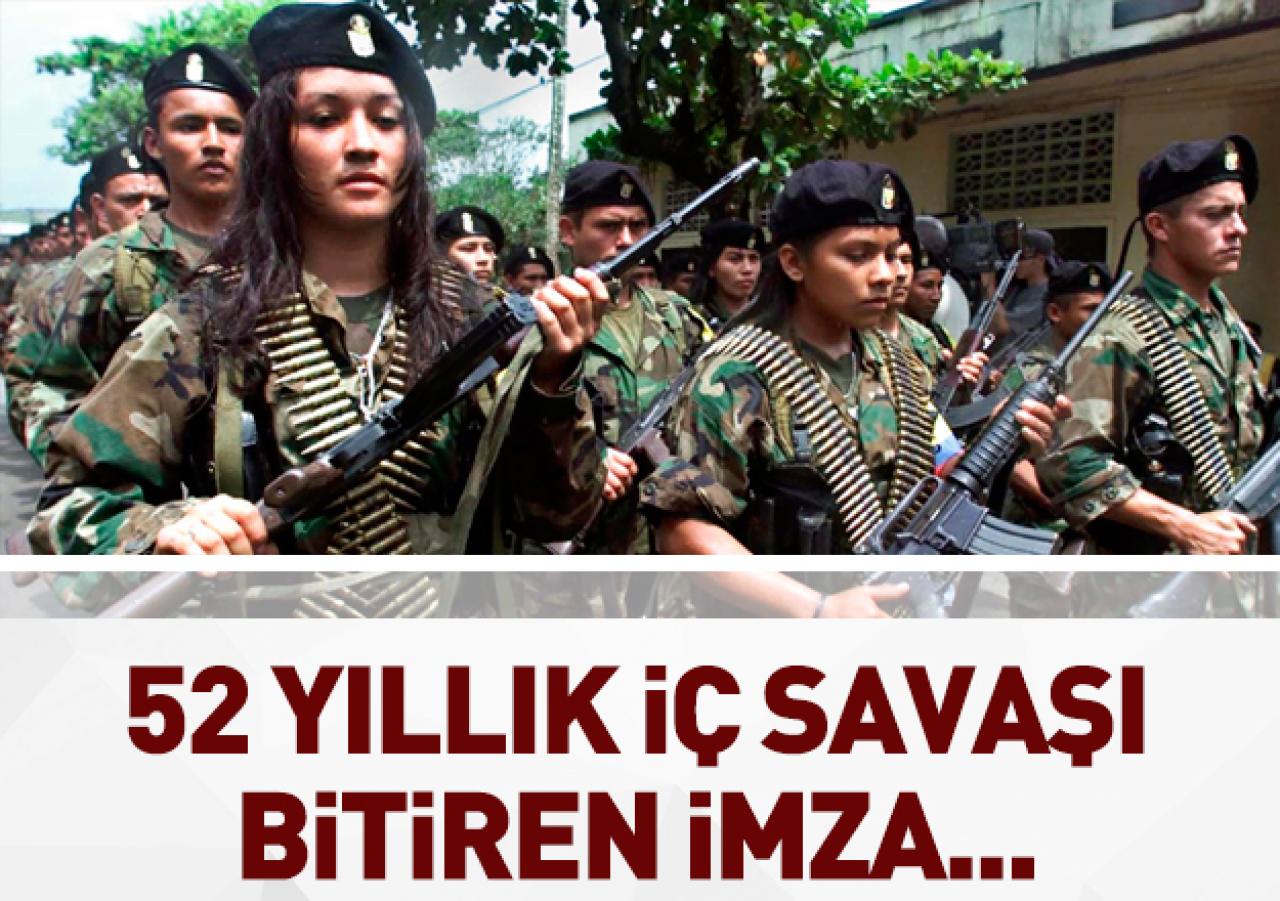 52 yıllık iç savaşı bitiren imza