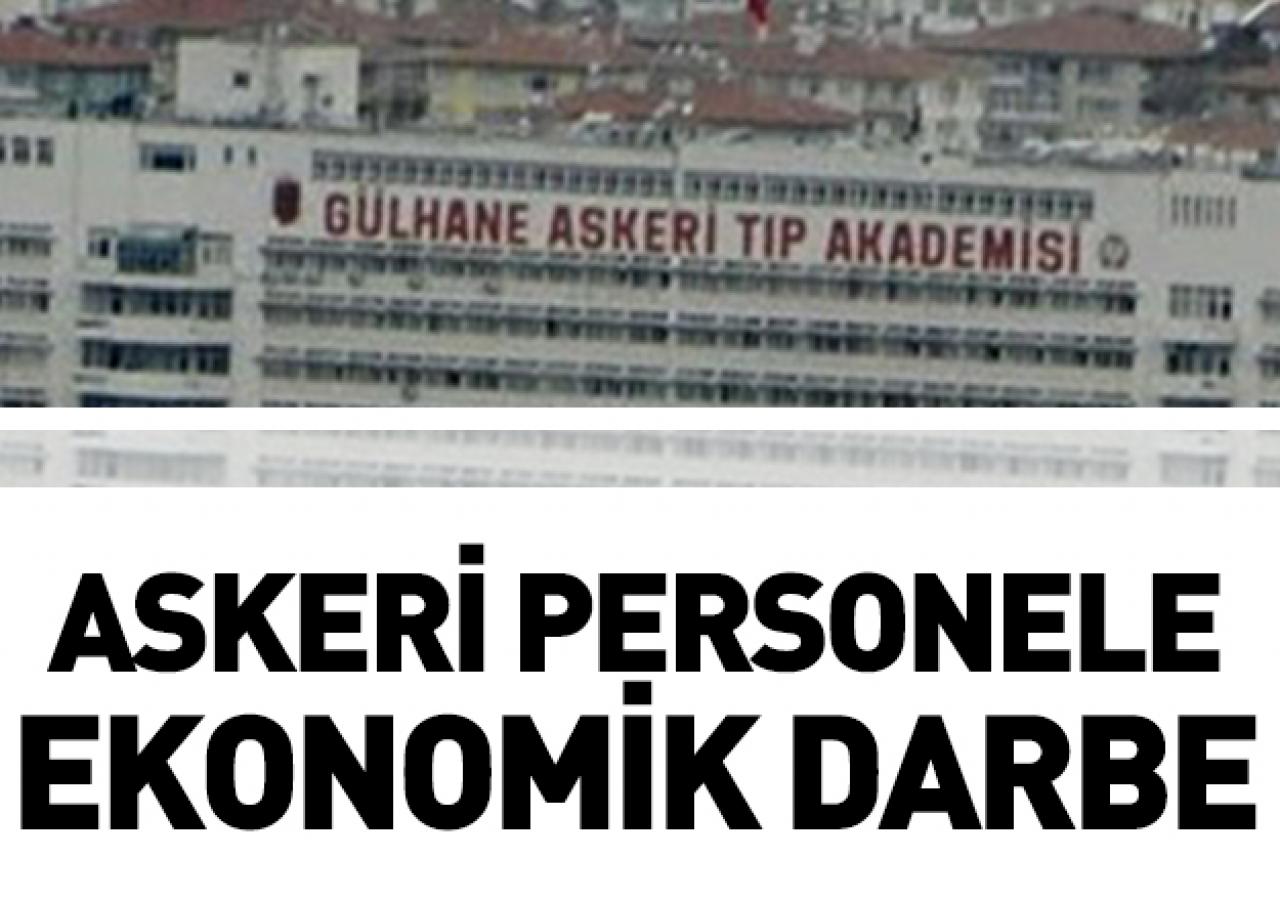 Askeri personele ekonomik darbe