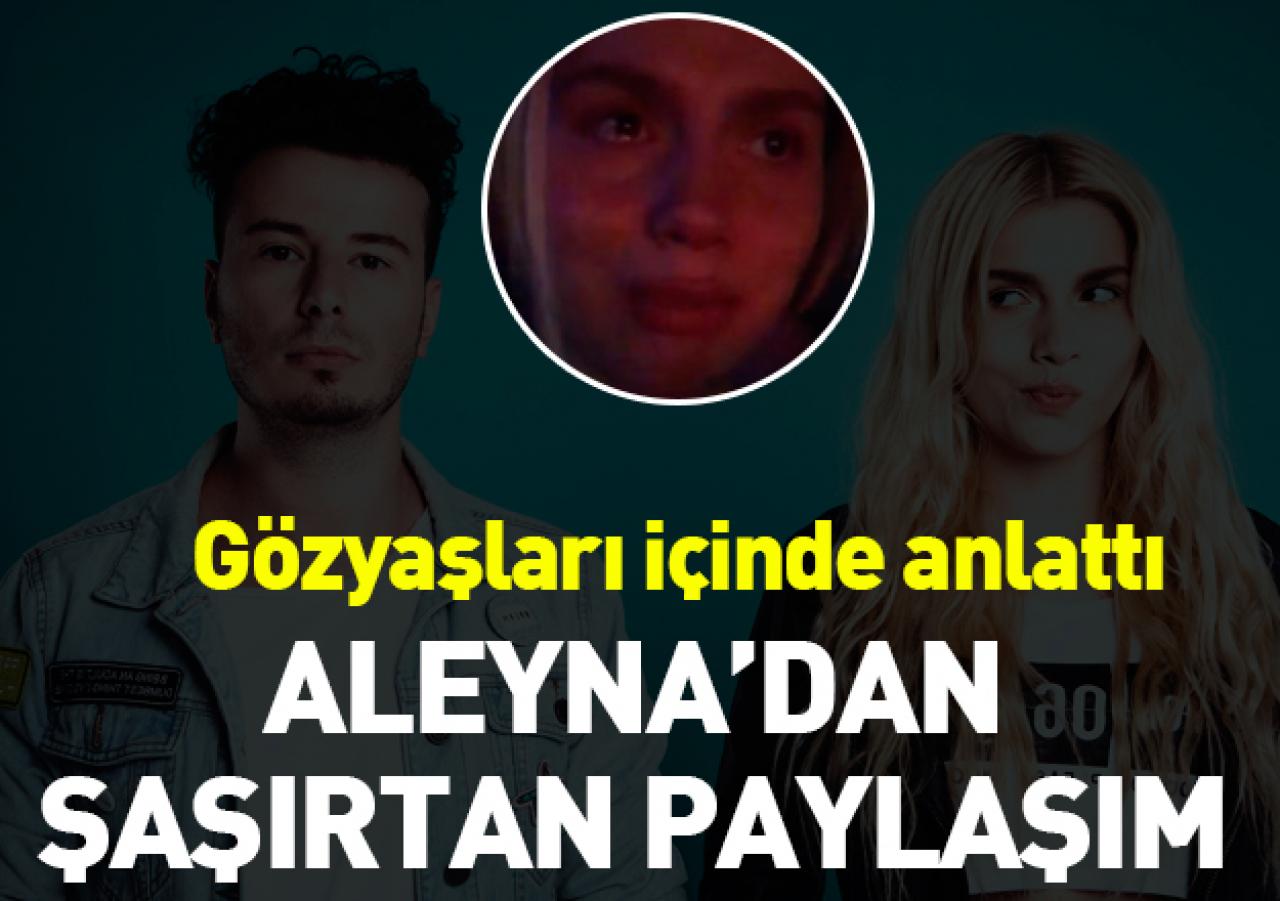 Aleyna Tilki hem ağladı hem itiraflarda bulundu! Emrah Karaduman ile ayrıldı mı?