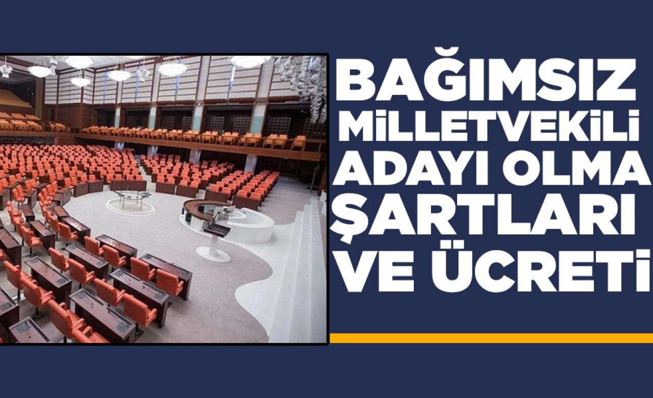 2023 bağımsız milletvekili adayı olma şartları ve ücreti nedir?