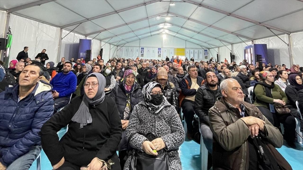 İstanbul'da "İlk Evim" projesinde kura çekimleri başladı