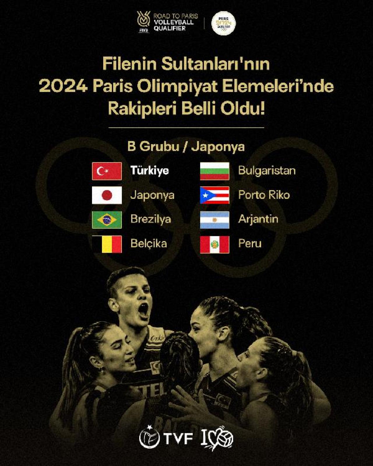 Millilerin, Paris 2024 Olimpiyat Elemeleri'ndeki rakipleri belli oldu