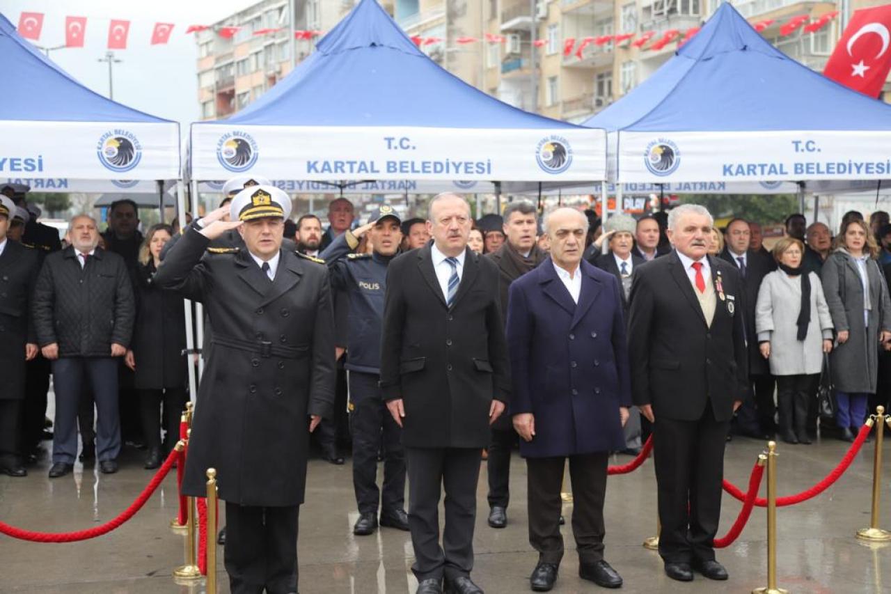 Kartal’da 18 Mart Şehitleri'ni anma programları düzenlendi