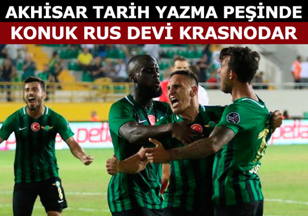 Akhisarspor tarih yazmak istiyor