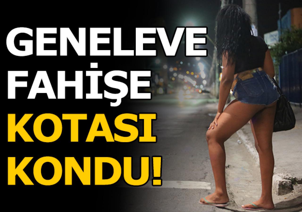 İstanbul genelevine fahişe kotası kondu!