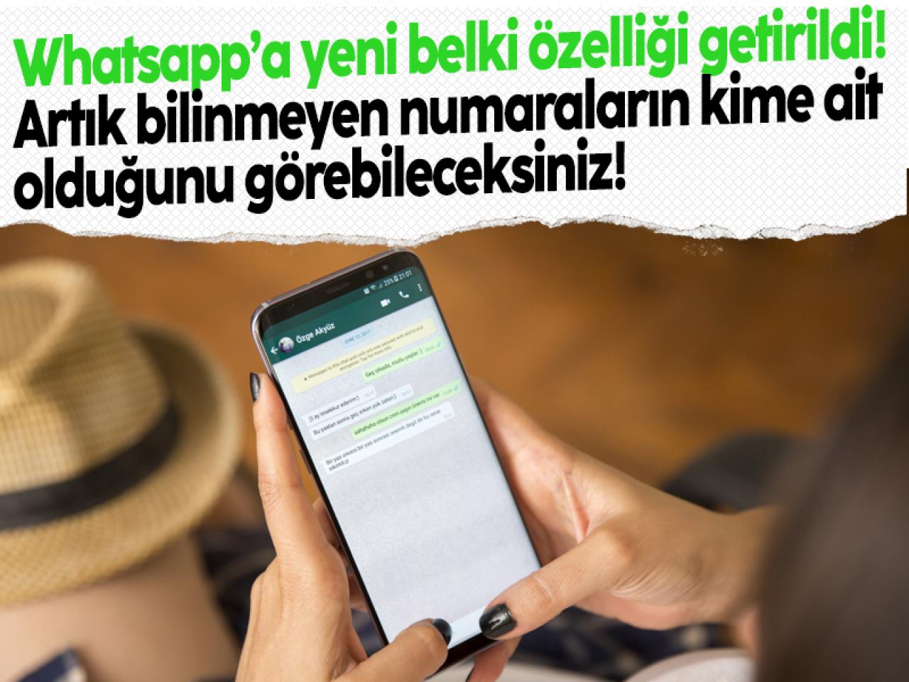 WhatsApp'a 'Belki' özelliği getirildi