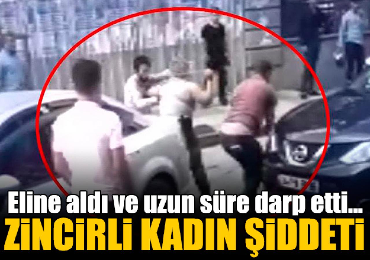 Zincirli kadın şiddeti