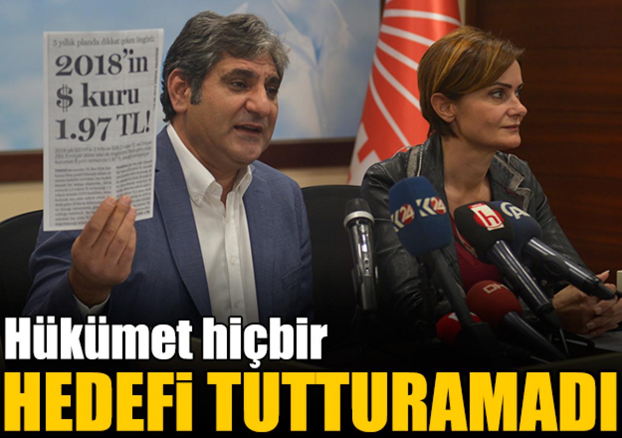 Hükümet hiçbir hedefi tutturamadı