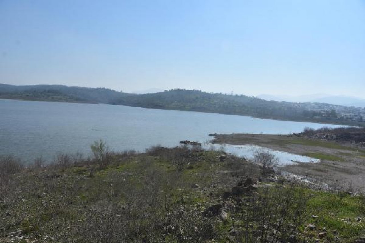 Bodrum'u besleyen barajlarda su seviyesi yüzde 50'den fazla azaldı  