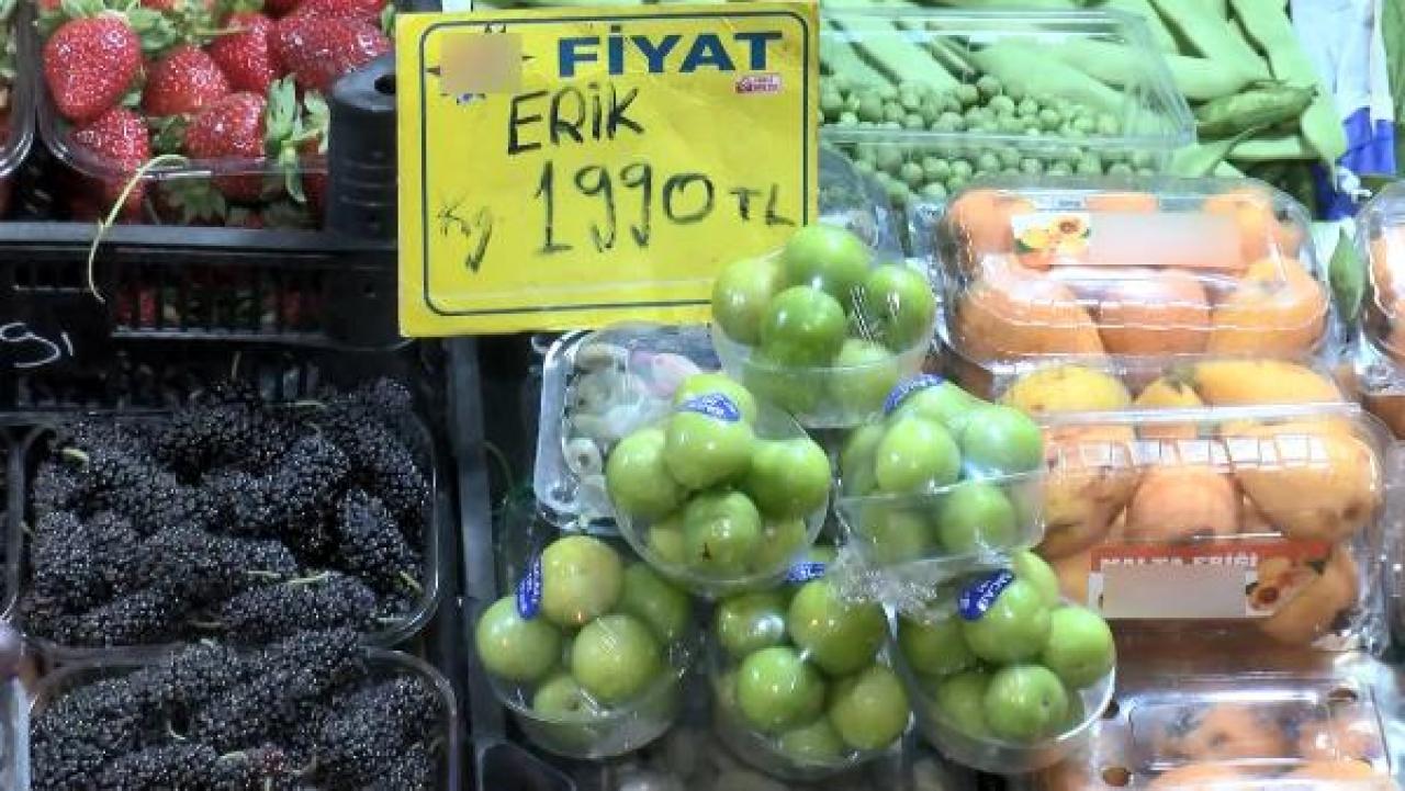 İstanbul'da çeyrek altın fiyatına 1 kilo erik