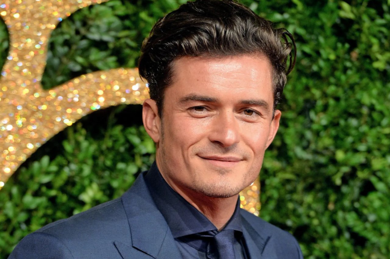 Orlando Bloom, Kiev’de savaştan etkilenen çocukları ziyaret etti